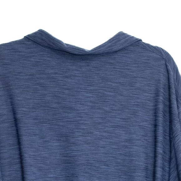 Mens Polo Shirt By Roundtree & Yorke Navy Short Sleeve Relaxed Fit - Picture 8 of 10